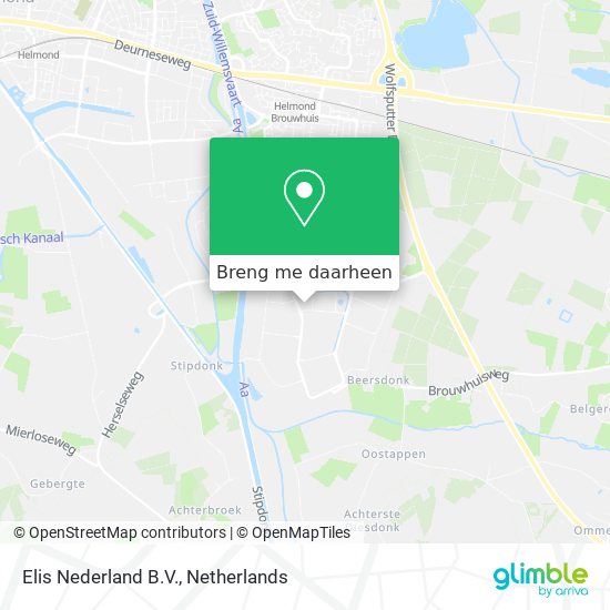Elis Nederland B.V. kaart