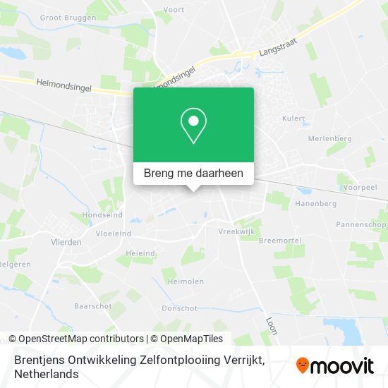 Brentjens Ontwikkeling Zelfontplooiing Verrijkt kaart