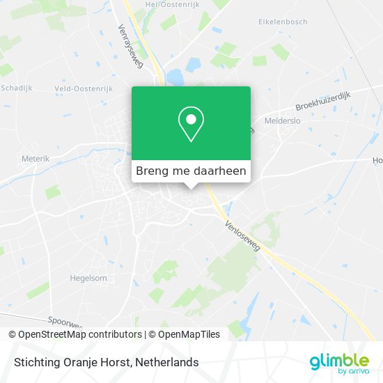 Stichting Oranje Horst kaart