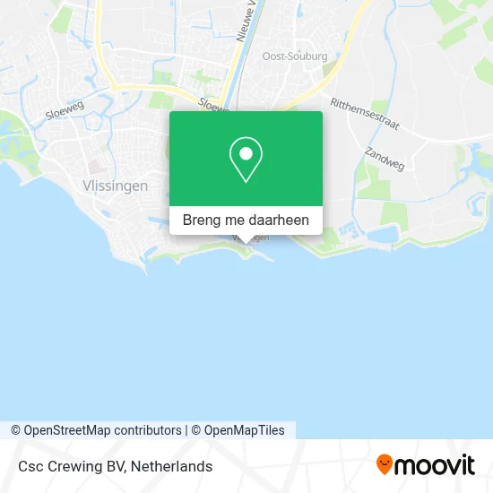 Csc Crewing BV kaart