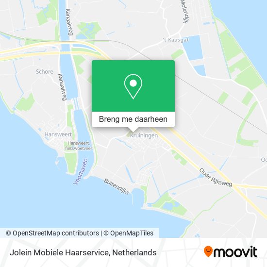 Jolein Mobiele Haarservice kaart