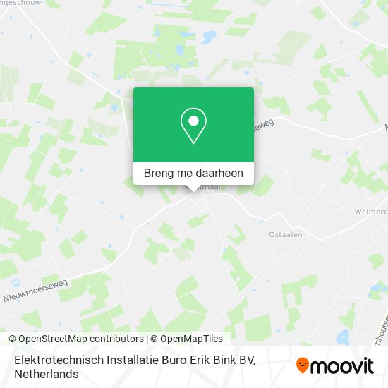 Elektrotechnisch Installatie Buro Erik Bink BV kaart