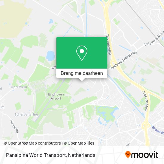 Panalpina World Transport kaart