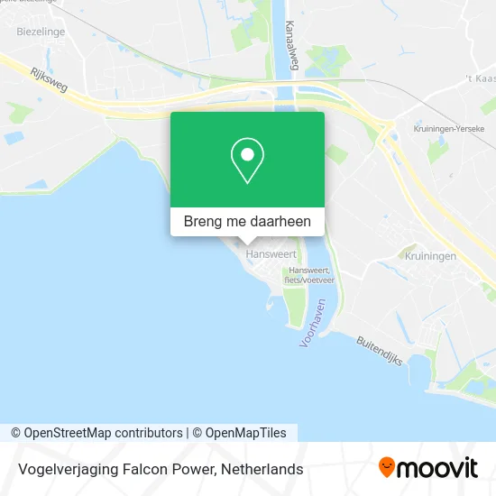 Vogelverjaging Falcon Power kaart