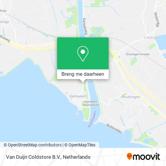 Van Duijn Coldstore B.V. kaart
