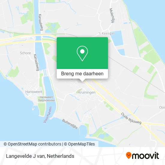 Langevelde J van kaart