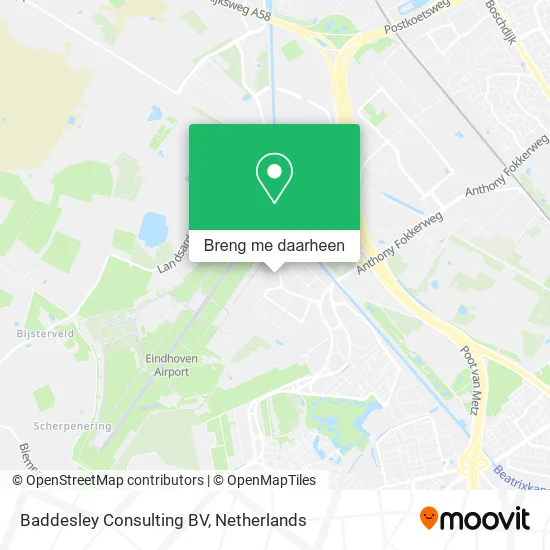 Baddesley Consulting BV kaart