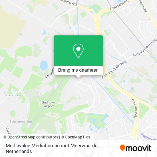 Mediavalue Mediabureau met Meerwaarde kaart