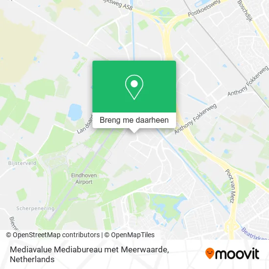 Mediavalue Mediabureau met Meerwaarde kaart
