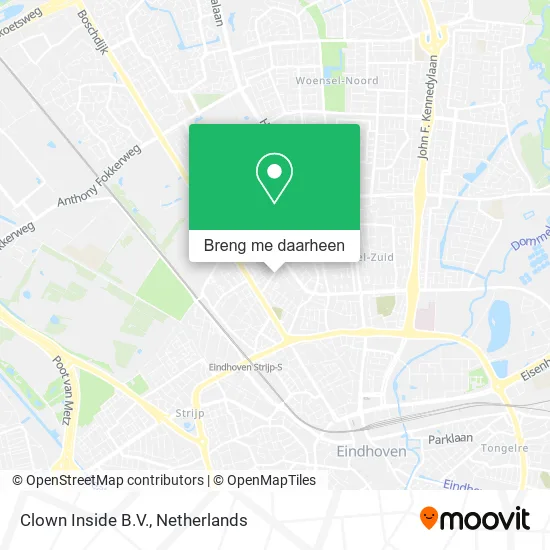 Clown Inside B.V. kaart