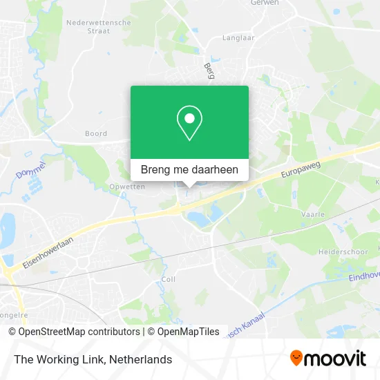 The Working Link kaart