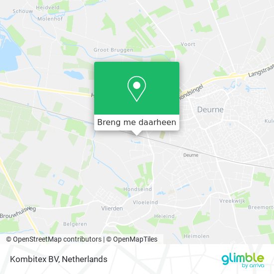 Kombitex BV kaart