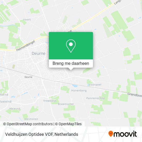 Veldhuijzen Optidee VOF kaart