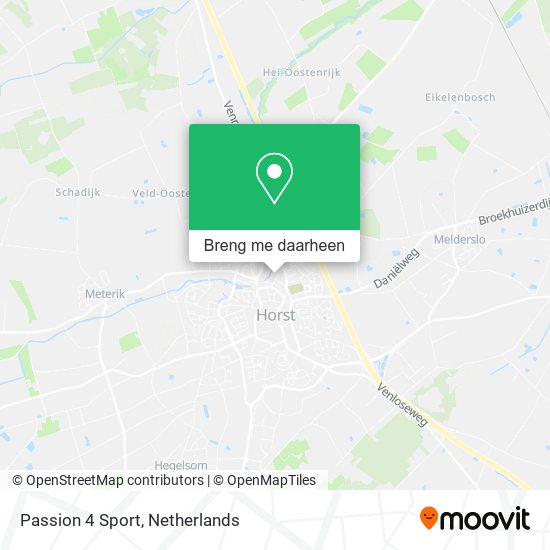 Passion 4 Sport kaart