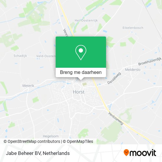 Jabe Beheer BV kaart