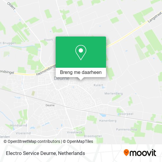 Electro Service Deurne kaart