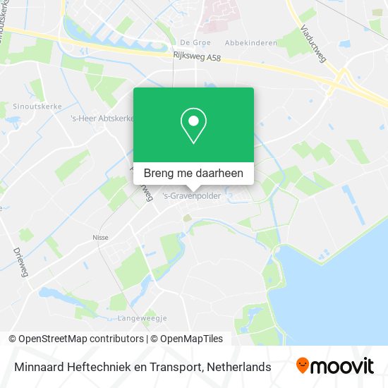 Minnaard Heftechniek en Transport kaart