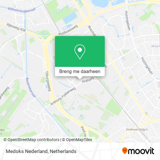 Medoks Nederland kaart