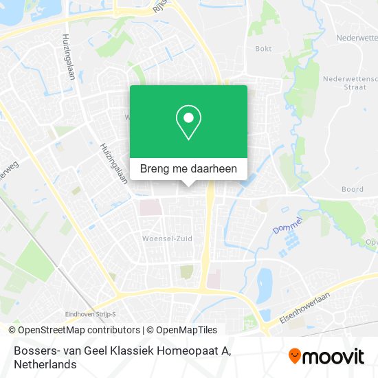 Bossers- van Geel Klassiek Homeopaat A kaart