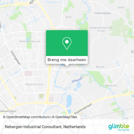 Rebergen Industrial Consultant kaart