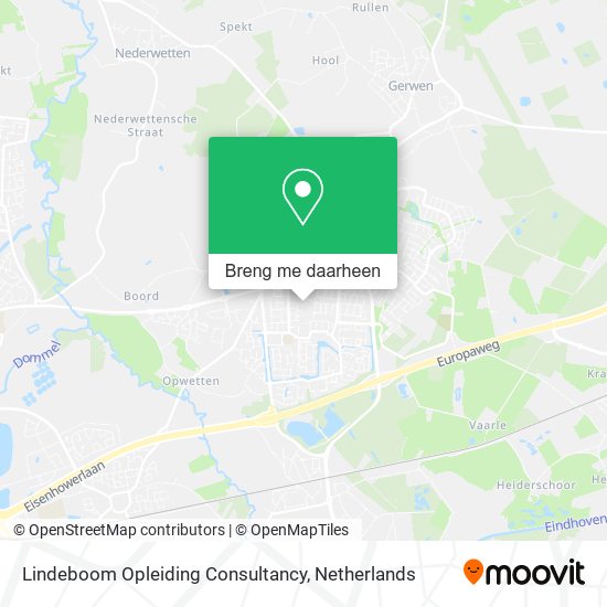 Lindeboom Opleiding Consultancy kaart