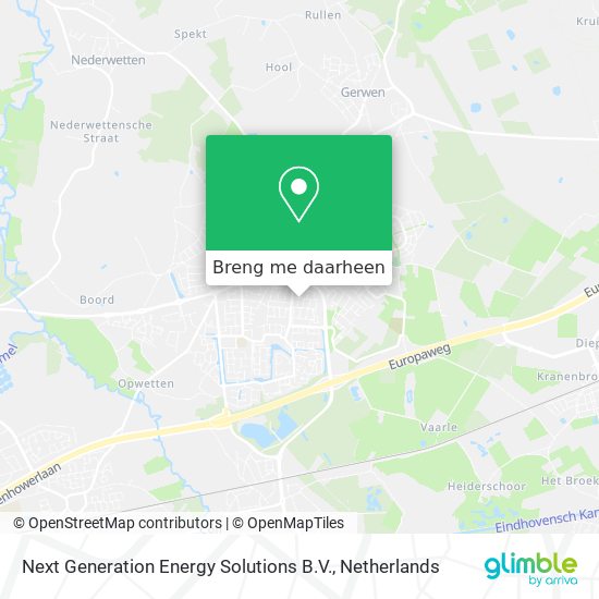 Next Generation Energy Solutions B.V. kaart