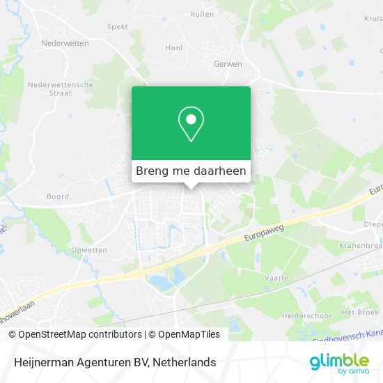 Heijnerman Agenturen BV kaart