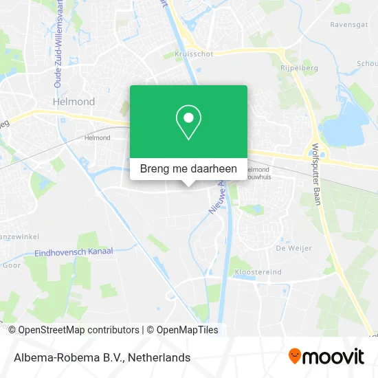 Albema-Robema B.V. kaart