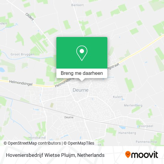 Hoveniersbedrijf Wietse Pluijm kaart