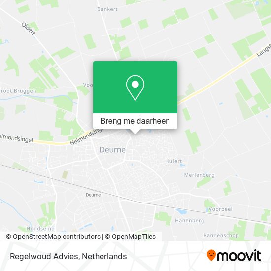 Regelwoud Advies kaart