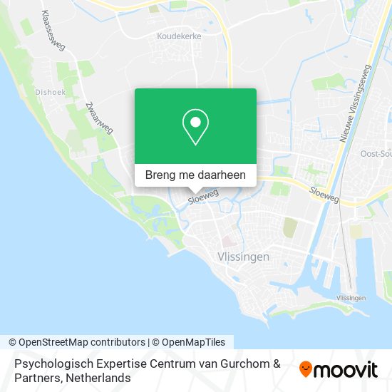 Psychologisch Expertise Centrum van Gurchom & Partners kaart