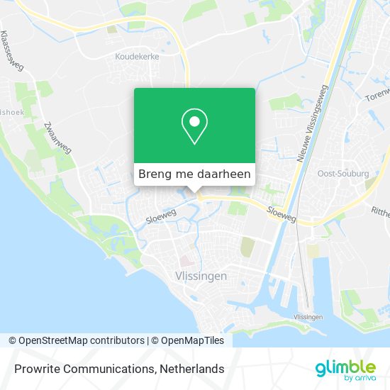 Prowrite Communications kaart