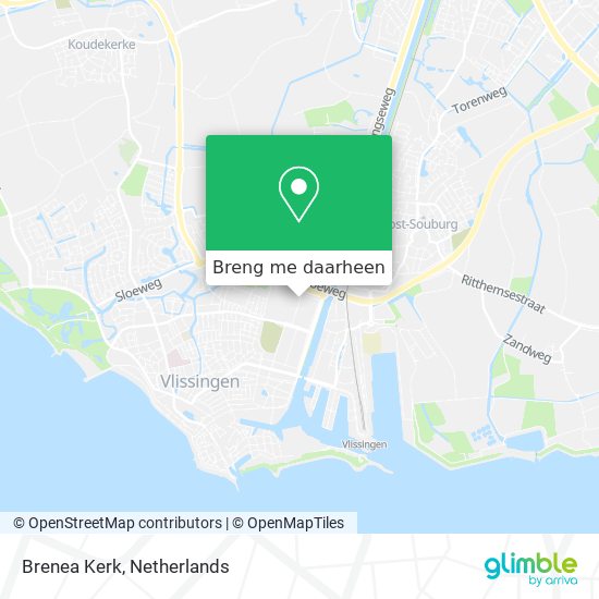 Brenea Kerk kaart