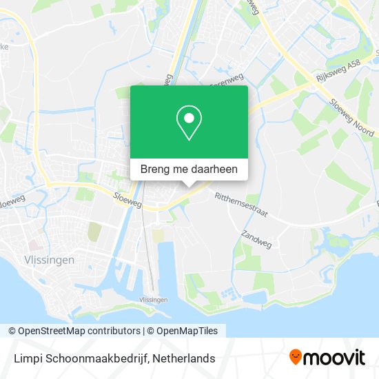 Limpi Schoonmaakbedrijf kaart