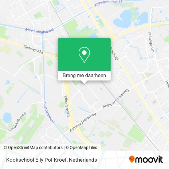 Kookschool Elly Pol-Kroef kaart