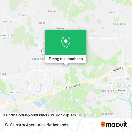 W. Seinstra Agenturen kaart