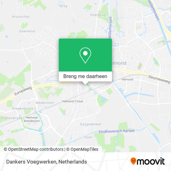 Dankers Voegwerken kaart