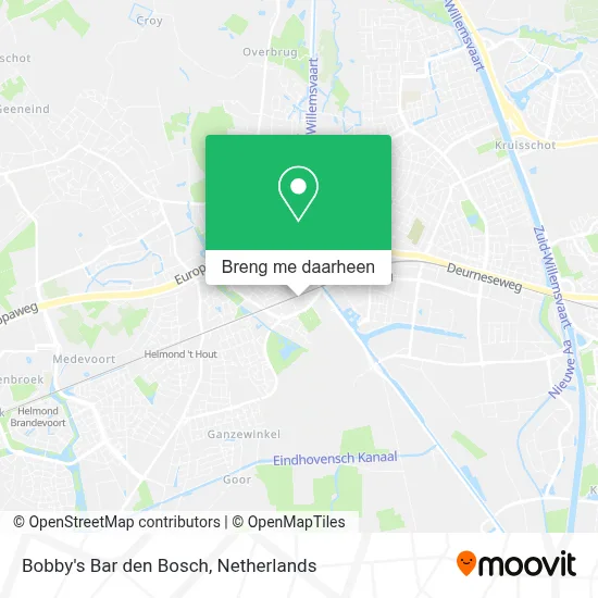 Bobby's Bar den Bosch kaart