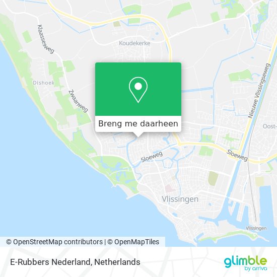 E-Rubbers Nederland kaart