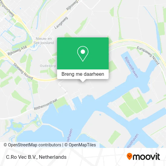 C.Ro Vec B.V. kaart