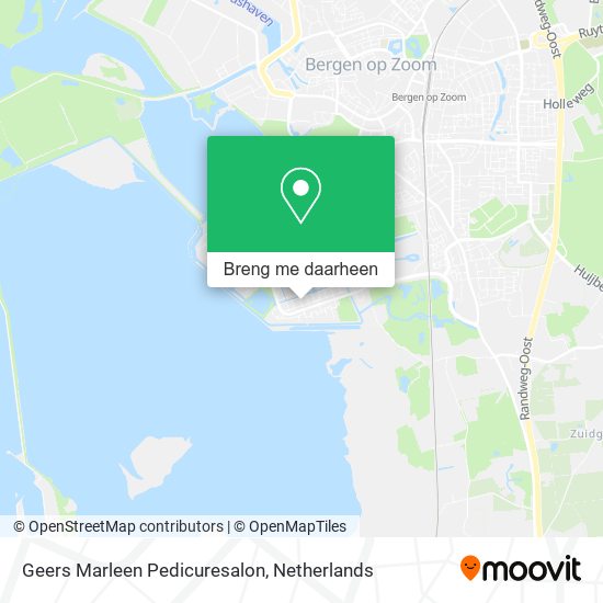 Geers Marleen Pedicuresalon kaart