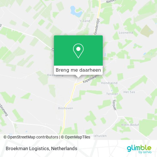 Broekman Logistics kaart