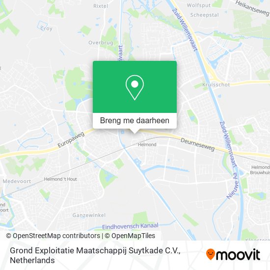 Grond Exploitatie Maatschappij Suytkade C.V. kaart