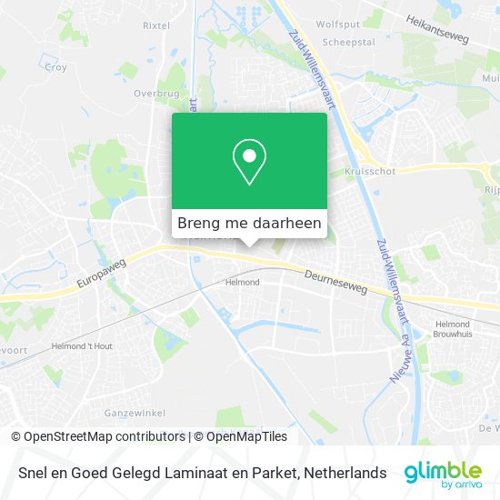 Snel en Goed Gelegd Laminaat en Parket kaart