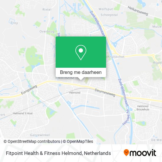 Fitpoint Health & Fitness Helmond kaart