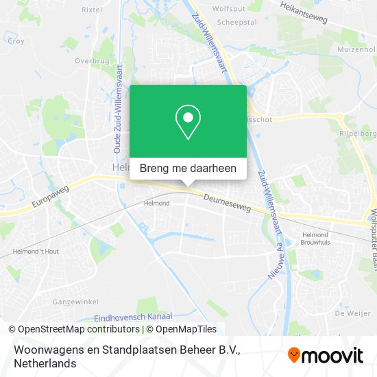 Woonwagens en Standplaatsen Beheer B.V. kaart