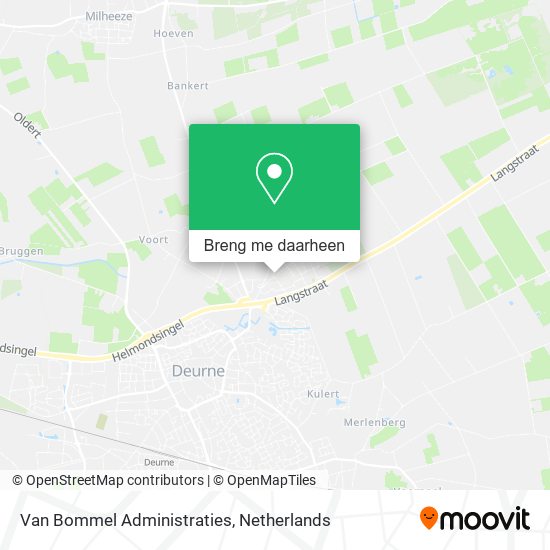 Van Bommel Administraties kaart
