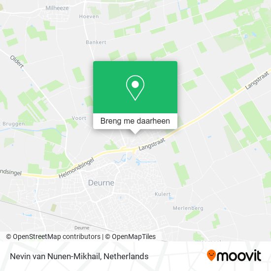 Nevin van Nunen-Mikhail kaart