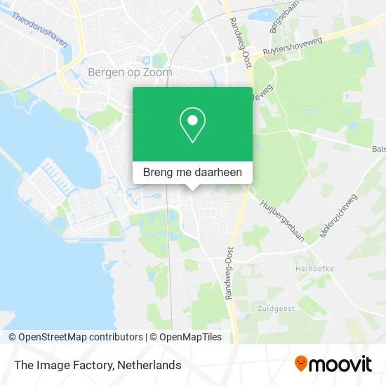 The Image Factory kaart