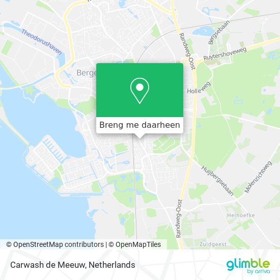 Carwash de Meeuw kaart